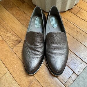 Com + Sens Metallic Leather Shebby moccasin
